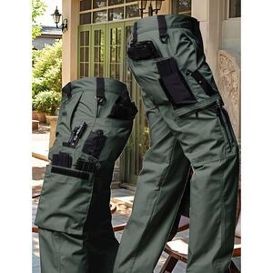 Tactical breathable micro stretch fabric cargo pants